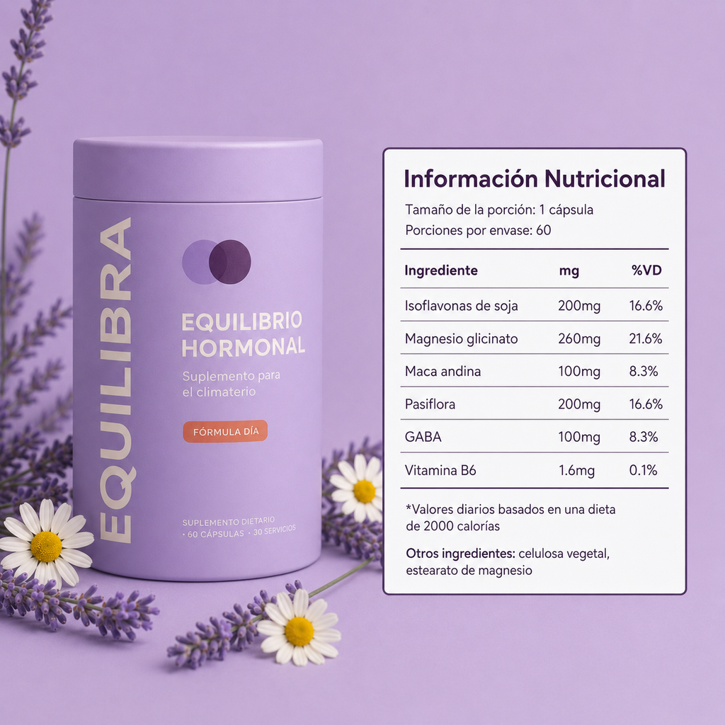 Equilibra - Combo Día y Noche para el Climaterio | Equilibrio Hormonal