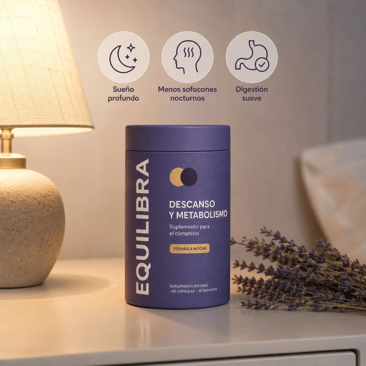 Equilibra - Combo Día y Noche para el Climaterio | Equilibrio Hormonal